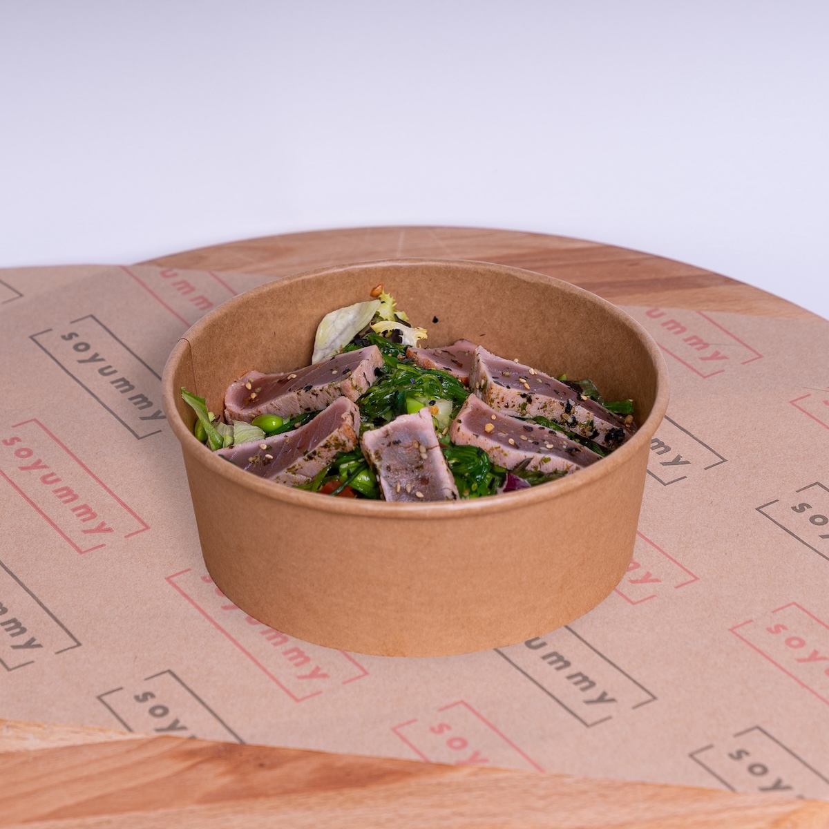 Salade tonijn tataki